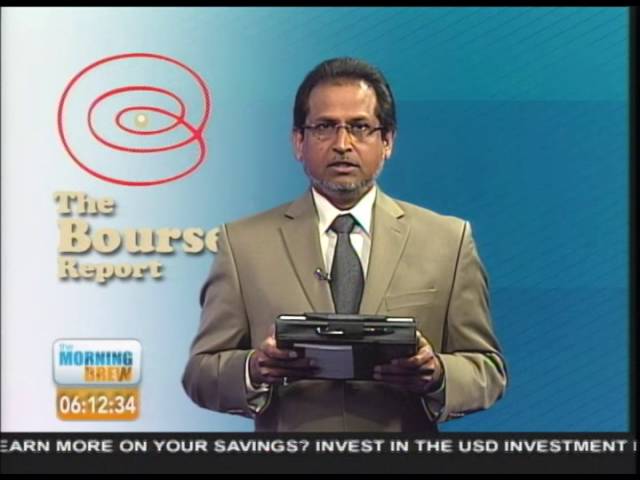 Bourse Report – 16th May 2016
