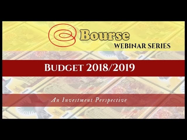 Budget 2019: An Investment Perspective